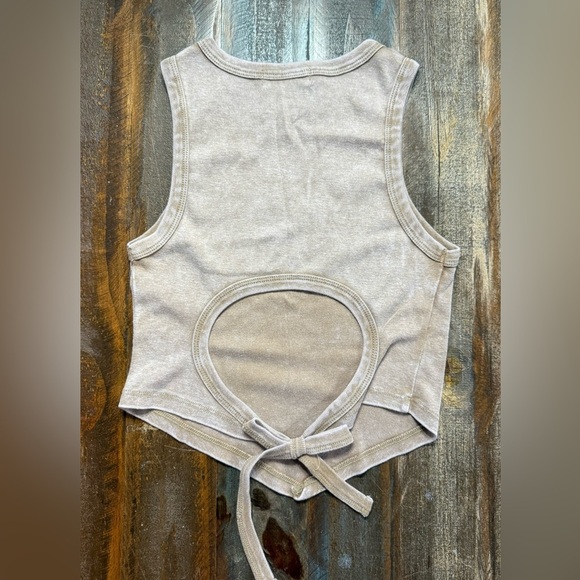 Altar'd State Doe Skin Sleeveless Muscle Tee/ NWT - Picture 5 of 5